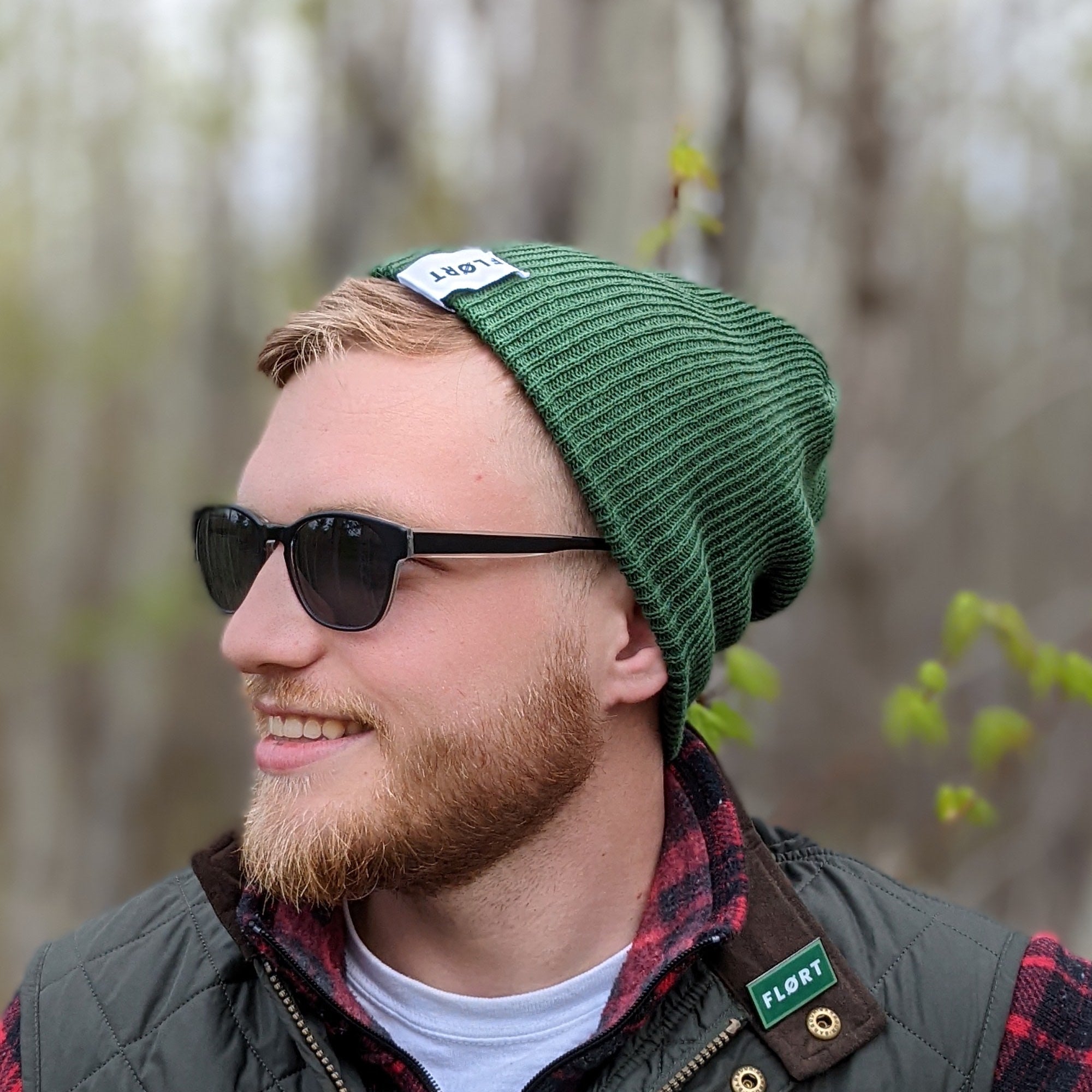 FLØRT green beanie