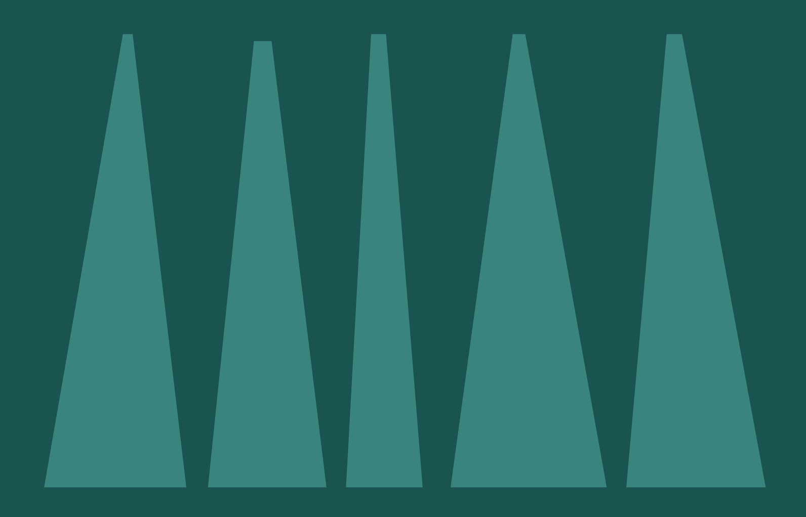 FLØRT green pattern