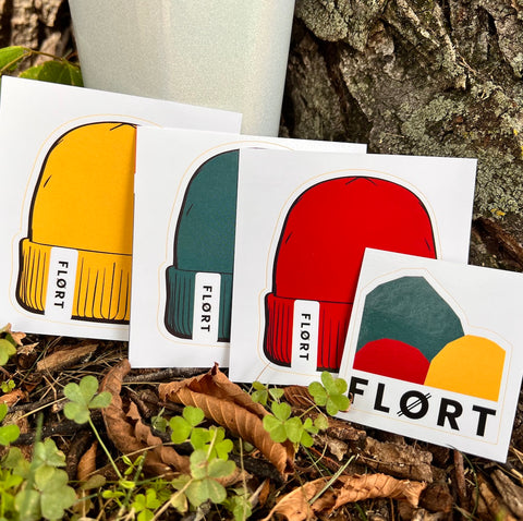 Free sticker 4-pack included with any purchase